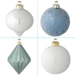 National Tree Company 20-Piece Christmas Tree Ornament Set, Arctic Lights Collection 13 National Tree Company 20-Piece Christmas Tree Ornament Set, Arctic Lights Collection -National Tree Company AH63 AL20 6