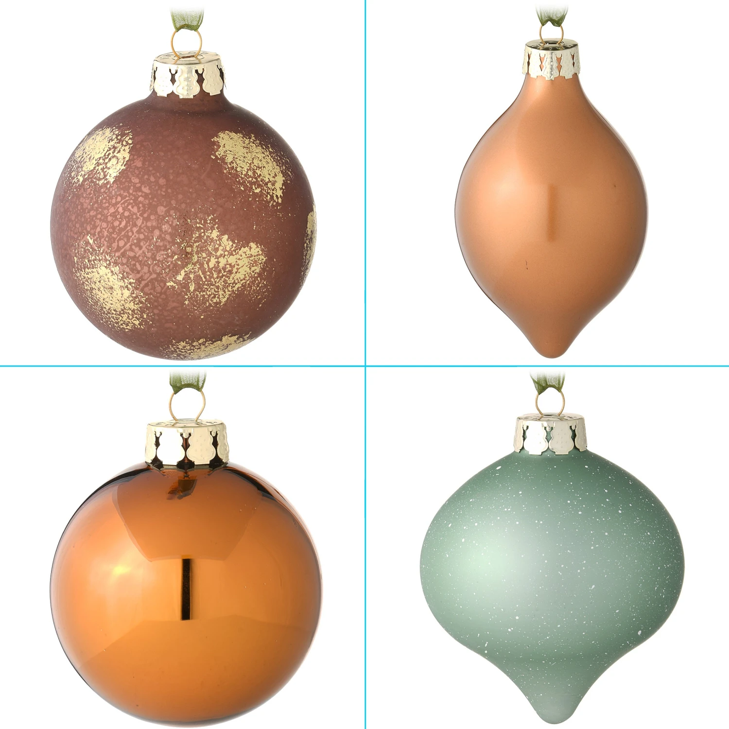 National Tree Company 20-Piece Christmas Tree Ornament Set, Alpine Collection 5 National Tree Company 20-Piece Christmas Tree Ornament Set, Alpine Collection - Image 3