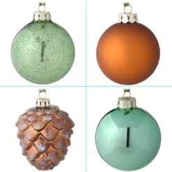 National Tree Company 20-Piece Christmas Tree Ornament Set, Alpine Collection 13 National Tree Company 20-Piece Christmas Tree Ornament Set, Alpine Collection -National Tree Company AH63 ALP20 4