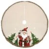 National Tree Company 48" Rural Homestead Collection Santa Tree Skirt -National Tree Company AH63 Y09528 1