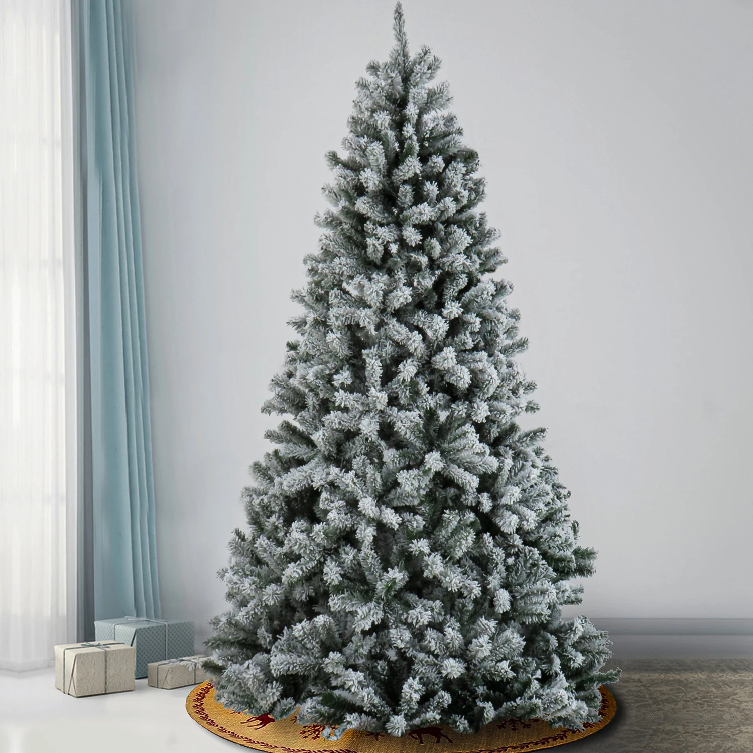 National Tree Company 6.5 Ft. Snowy North Valley® Spruce Tree 4 National Tree Company 6.5 Ft. Snowy North Valley® Spruce Tree - Image 2