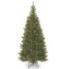 National Tree Company Pre-Lit Artificial Slim Christmas Tree, Green, Aspen Spruce, Multicolor Lights, Includes Stand, 7 Feet 1 National Tree Company Pre-Lit Artificial Slim Christmas Tree, Green, Aspen Spruce, Multicolor Lights, Includes Stand, 7 Feet -National Tree Company AP7 301 70