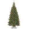 National Tree Company Pre-Lit Artificial Slim Christmas Tree, Green, Aspen Spruce, Multicolor Lights, Includes Stand, 7.5 Feet -National Tree Company AP7 301 75