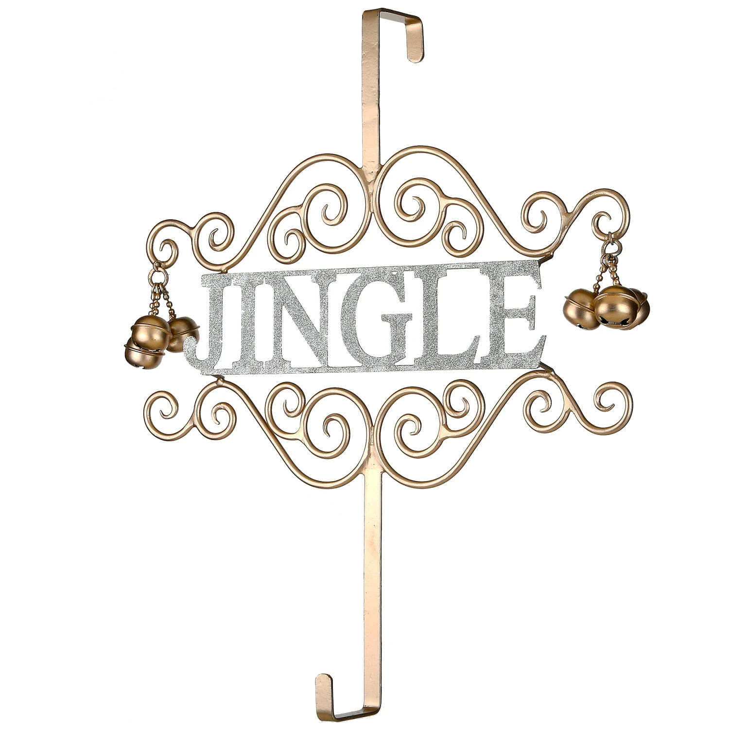 National Tree Company 18" Christmas “JINGLE" Wreath Hanger 3 National Tree Company 18" Christmas “JINGLE" Wreath Hanger