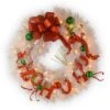 National Tree Company 24in Ho Ho Ho Wreath With Battery Operated Warm White LED Lights 1 National Tree Company 24in Ho Ho Ho Wreath With Battery Operated Warm White LED Lights -National Tree Company DC13 136 24WB 1
