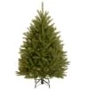 Artificial Mini Christmas Tree, Green, Dunhill Fir, Includes Stand, 4.5 Feet -National Tree Company DUH 45