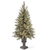 National Tree Company Pre-Lit Artificial Christmas Entrance Tree, Glittery Bristle Pine With Twinkly LED Lights, Plug In, 4 Ft 2 National Tree Company Pre-Lit Artificial Christmas Entrance Tree, Glittery Bristle Pine With Twinkly LED Lights, Plug In, 4 Ft -National Tree Company GB3 326T 40