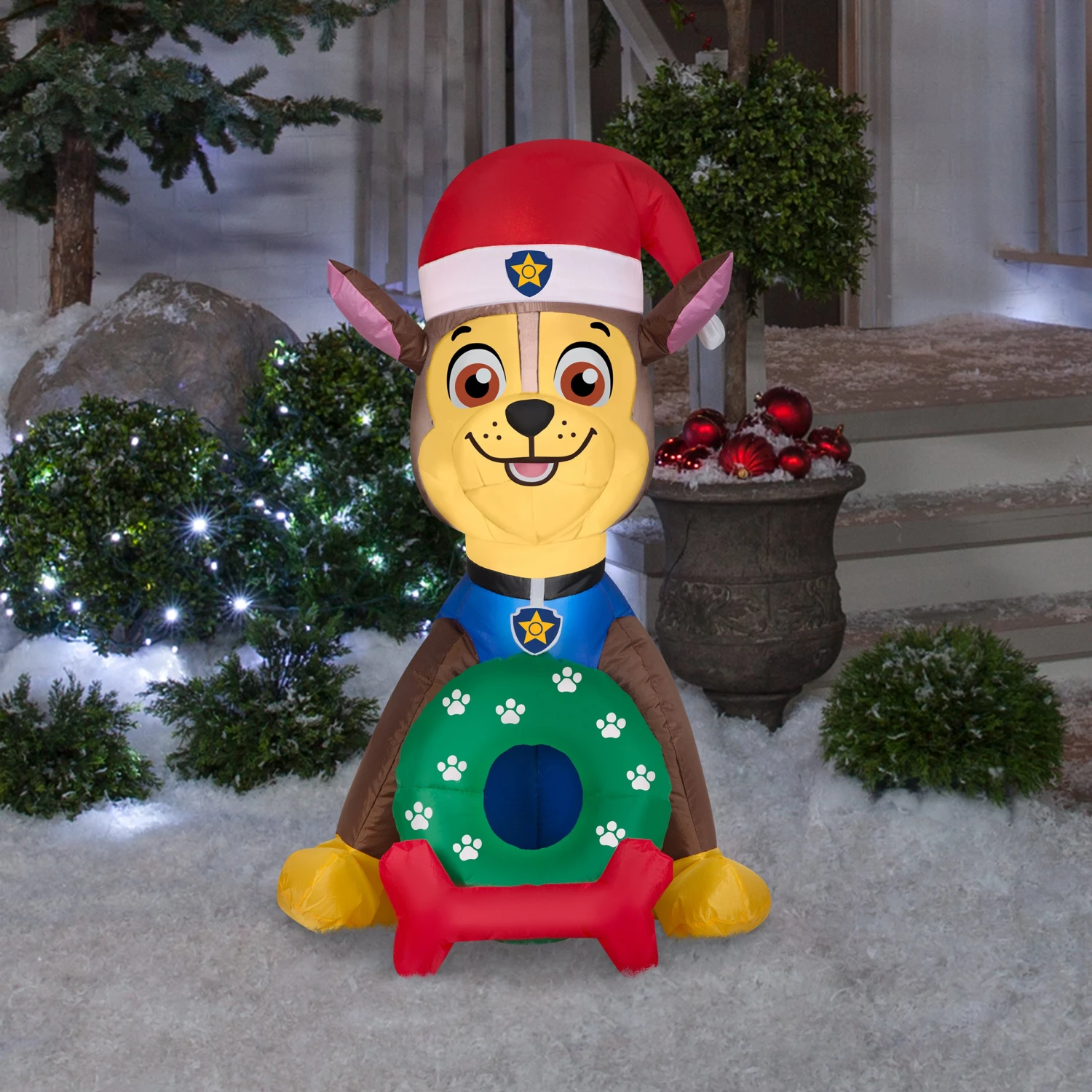 National Tree Company Inflatable Chase From Paw Patrol, LED Lights, Plug In, Christmas Collection, 3 Feet 4 National Tree Company Inflatable Chase From Paw Patrol, LED Lights, Plug In, Christmas Collection, 3 Feet - Image 2
