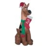 National Tree Company Inflatable Scooby Doo, LED Lights, Plug In, Christmas Collection, 3.5 Feet -National Tree Company GE9 117722 1