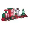 National Tree Company Inflatable Holiday Train, LED Lights, Plug In, Christmas Collection, 16 Feet 2 National Tree Company Inflatable Holiday Train, LED Lights, Plug In, Christmas Collection, 16 Feet -National Tree Company GE9 118557 1