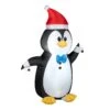 National Tree Company Inflatable Waving Penguin, LED Lights, Plug In, Christmas Collection, 4 Feet -National Tree Company GE9 88305 1
