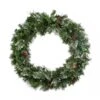 National Tree Company 36" Glistening Pine Wreath With LED Lights -National Tree Company GN7 300 36W B