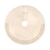 National Tree Company 52" HGTV Home Collection Fringe Detail Tree Skirt, Off White -National Tree Company HGT93 CTS25024A
