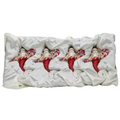 National Tree Company 4 Piece HGTV Home Collection Santa Merman Ornaments -National Tree Company HGTAH63 AG2279A 6