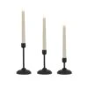 National Tree Company HGTV Home Collection Flameless Heritage Candle Set, Black Base -National Tree Company HGTAR100 2SET10