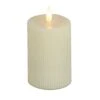 National Tree Company 4x10 HGTV Home Collection Flameless Georgetown Pillar Candle, Ivory 1 National Tree Company 4x10 HGTV Home Collection Flameless Georgetown Pillar Candle, Ivory -National Tree Company HGTAR100 L0410I