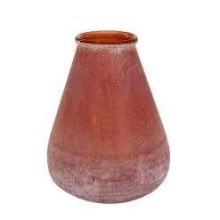 National Tree Company 13" HGTV Home Collection Buried Vase, Rust