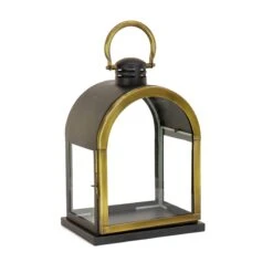 National Tree Company 18" HGTV Home Collection Antique Bronze Dome Lantern, Small