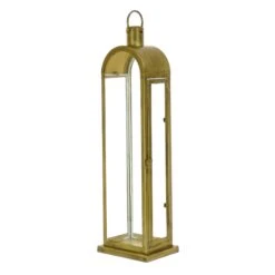 National Tree Company 28" HGTV Home Collection Antique Bronze Arched Lantern, Large