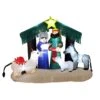 National Tree Company Inflatable Nativity Scene, LED Lights, Plug In, Christmas Collection, 65 Feet 2 National Tree Company Inflatable Nativity Scene, LED Lights, Plug In, Christmas Collection, 65 Feet -National Tree Company KK68 B1402265 1