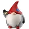National Tree Company 8" Round Ceramic Winter Gnome 2 National Tree Company 8" Round Ceramic Winter Gnome -National Tree Company MW61 20B524 1