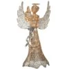 National Tree Company 53" Champagne Gold Praying Angel With LED Lights