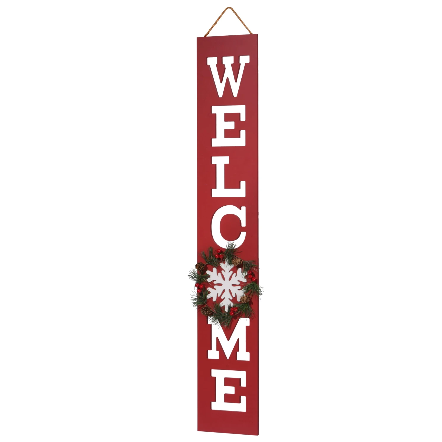 National Tree Company 42" Winter Welcome Sign 3 National Tree Company 42" Winter Welcome Sign