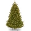 National Tree Company Pre-Lit Artificial Medium Christmas Tree, Green, Natural Fraser Fir, White Lights, Includes Stand, 6.5 Feet -National Tree Company NAFFMH1 65LO