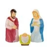 National Tree Company Mary, Joseph And Jesus Nativity Scene, Lights Inside, Plug In, Christmas Collection, 28 Inches -National Tree Company PA82 24928675 1