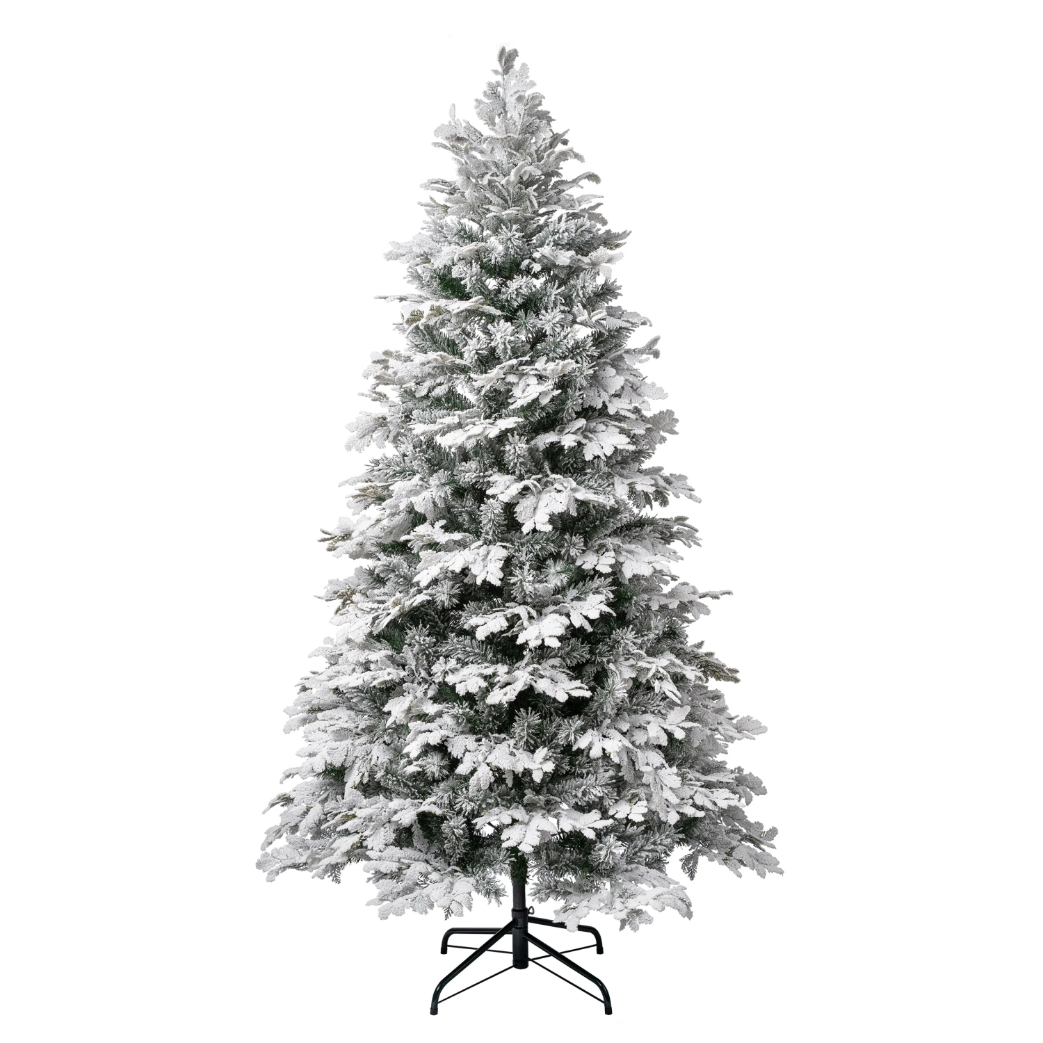 National Tree Company First Traditions Acacius Snowy Christmas Tree With Hinged Branches, 7.5 Ft 3 National Tree Company First Traditions Acacius Snowy Christmas Tree With Hinged Branches, 7.5 Ft