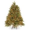 National Tree Company 4.5 Ft Jersey Fraser Fir Tree With Multicolor Lights -National Tree Company PEJF1 301 45