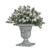National Tree Company 24" Snowy Sheffield Spruce Porch Bush With Twinkly™ LED Lights 1 National Tree Company 24" Snowy Sheffield Spruce Porch Bush With Twinkly™ LED Lights -National Tree Company PESL3 300T 24PS