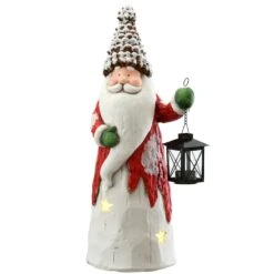 National Tree Company 21" Lighted Old World Santa Candleholder