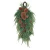 National Tree Company Mixed Pine Christmas Teardrop With Cypress Tips, Pinecones, 32 In 2 National Tree Company Mixed Pine Christmas Teardrop With Cypress Tips, Pinecones, 32 In -National Tree Company RAC DV061111A