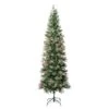 National Tree Company First Traditions Virginia Blue Pine Slim Christmas Tree With Hinged Branches, 7.5ft -National Tree Company VIR8 502 75