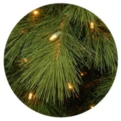 Pre-Lit 'Feel Real' Artificial Christmas Tree, Arcadia Pine, Green, Dual Color LED Lights, Includes Stand, 7.5 Feet -National Tree Company website images 1 0001s 0000s 0002 ARC3 close