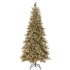 7.5 Ft. Dunhill(R) Fir Slim Tree With Clear Lights