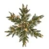 Glittery Bristle® Pine Snowflake